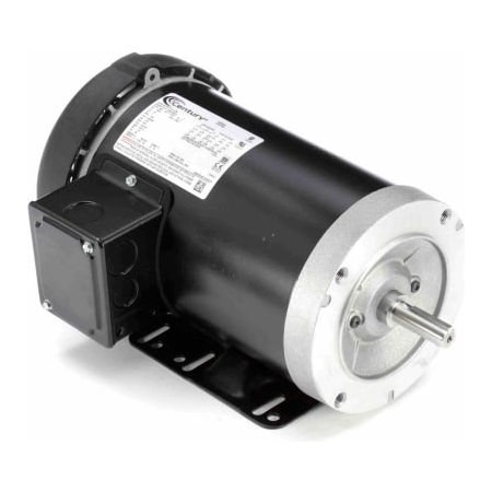 A.O. Smith Century General Purpose Three Phase TEFC Motor, 1 HP, 1725 RPM, 230/460V, TEFC, 56HC Frame H1011LES